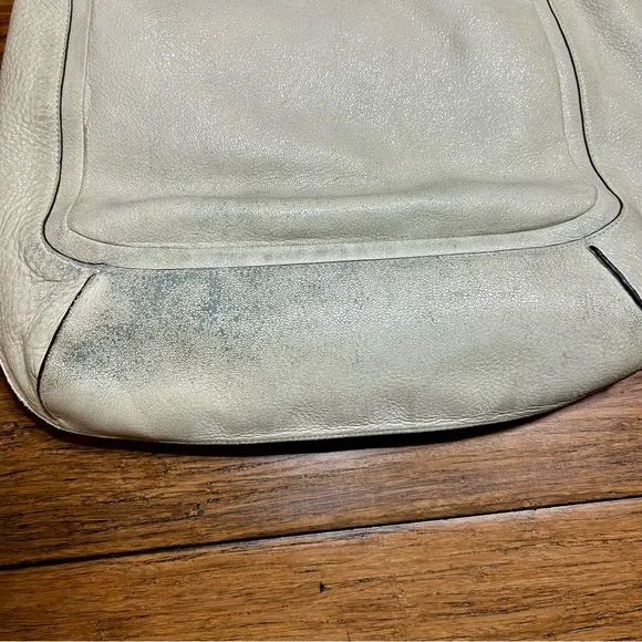 Coach Kristin Pinnacle Leather Tote Ivory - Picture 5 of 11